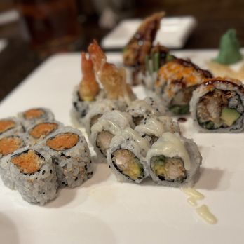 Ichi Sushi - Spicy Tuna Roll Hawaii Roll and Tempura Soft Shell Crab roll - Chinese Near Me - Greensboro, North Carolina Ichi Sushi - Spicy Tuna Roll Hawaii Roll and Tempura Soft Shell Crab roll - Chinese Near Me - Greensboro, North Carolina