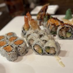 Ichi Sushi - Spicy Tuna Roll Hawaii Roll and Tempura Soft Shell Crab roll