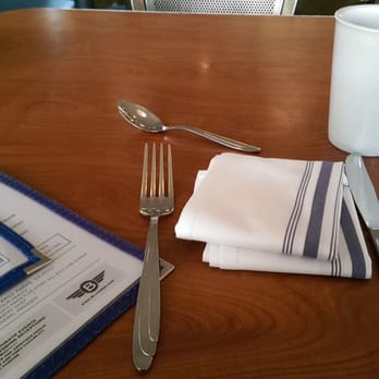 Blue's Egg + Bakery - A real cloth napkin and the comfortable coffee mug that fit my hand perfect. - Breakfast & Brunch Near Me - Milwaukee, Wisconsin Blue's Egg + Bakery - A real cloth napkin and the comfortable coffee mug that fit my hand perfect. - Breakfast & Brunch Near Me - Milwaukee, Wisconsin