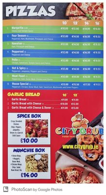Menu photo 5 City Grub Galway, G