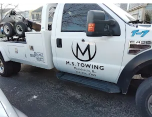 MS Towing - 24/7 Towing. Professional and reliable towing. Need a jump? Tire change? Locked your keys out of your vehicle? We can help!! Servicing Mundelein and all nearby cities. We have all the tools to get you back on the road or get you to a shop of your choosing for repairs. Call (224) 456-4709