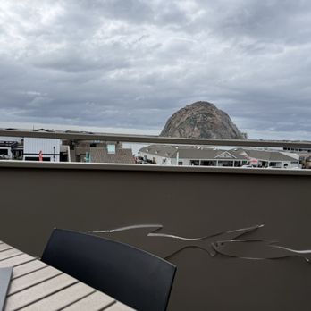 Dorn's Original Breakers Cafe - The view from our seat. - Seafood Near Me - Morro Bay, California Dorn's Original Breakers Cafe - The view from our seat. - Seafood Near Me - Morro Bay, California
