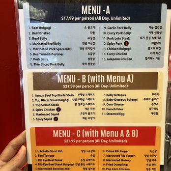 Red Castle - Menu - Korean Near Me - Rialto, California