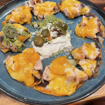 Mama Canela - $21 Chicken fajita nachos, in full, pre-eating any (since my mom asked lol) - Tex-Mex Near Me - Glendora, California Mama Canela - $21 Chicken fajita nachos, in full, pre-eating any (since my mom asked lol) - Tex-Mex Near Me - Glendora, California