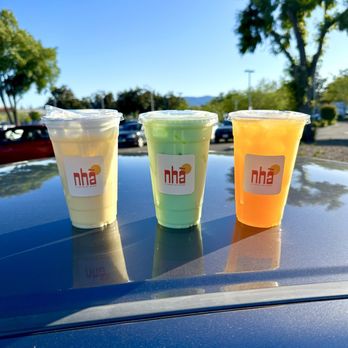 Nha Cafe - Corn Cloud, Pandan Dream, Orange Sunset - Vietnamese Near Me