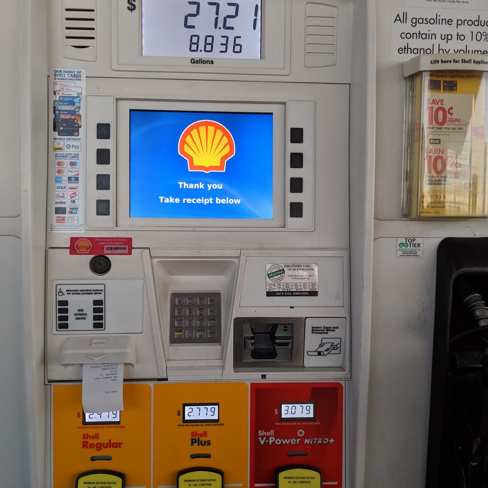 Shell - Pump 6 interface. - Gas Stations Near Me - Kennesaw, Georgia Shell - Pump 6 interface. - Gas Stations Near Me - Kennesaw, Georgia