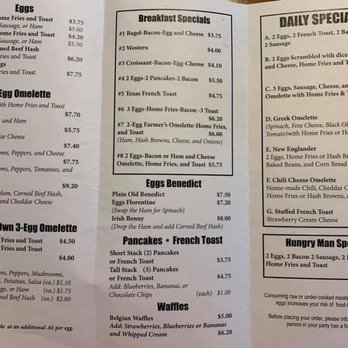 Tingley's - Menu - Breakfast & Brunch Near Me - Medway, Massachusetts