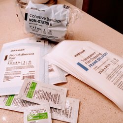 Exer Urgent Care - Self care products sent home to continue the healing process.