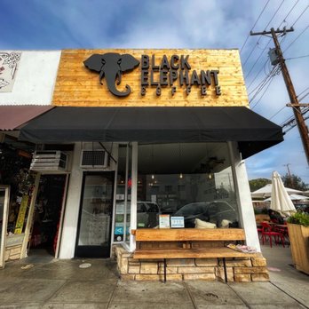 Black Elephant Coffee - Burbank - It's surrounded by such cute and quaint shops! A good place to walk around with your coffee~ - Coffee & Tea Near Me - Burbank, California