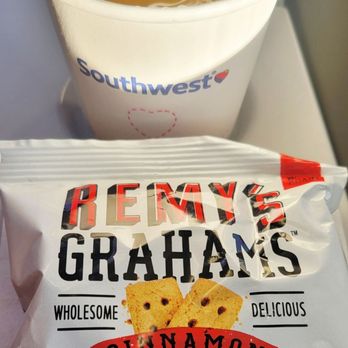 Southwest Airlines - Remy's Grahams Cinnamon Snacks 1oz Pouch (01/20/26)! @SouthwestAir #SWAPic @Fly_BUR #Burbank #Airport #Travel - Airlines Near Me - Burbank, California Southwest Airlines - Remy's Grahams Cinnamon Snacks 1oz Pouch (01/20/26)! @SouthwestAir #SWAPic @Fly_BUR #Burbank #Airport #Travel - Airlines Near Me - Burbank, California