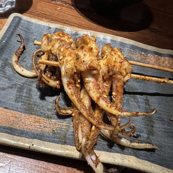 Le Sia - 2 Squid Tentacles Skewers ($6.50) - Chinese Near Me - New York, New York