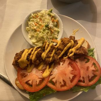 Florida Keys Steak and Lobster House - Shrimp Po' Boy and Coleslaw - Steakhouses Near Me - Marathon, Florida Florida Keys Steak and Lobster House - Shrimp Po' Boy and Coleslaw - Steakhouses Near Me - Marathon, Florida