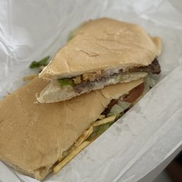 Pan Con Bistec