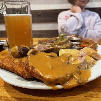 Bodensee Restaurant - Sampler plate for 3 - German Near Me - Helen, Georgia