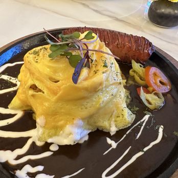 GIWA - Omurice rice with sausage. Delicious. - Breakfast & Brunch Near Me - Santa Clara, California GIWA - Omurice rice with sausage. Delicious. - Breakfast & Brunch Near Me - Santa Clara, California