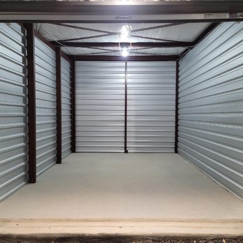 Texas Lone Star Storage - Interior of a storage unit. - Self Storage Near Me - Azle, Texas