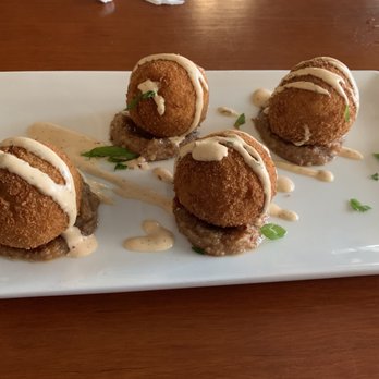 Recess Southern Gastro-pub - Pimento Cheese Fritters - New American Near Me - Gainesville, Georgia