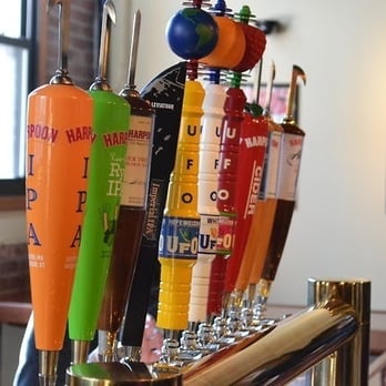 Harpoon Brewery - Taps in the tasting room - Breweries Near Me - Boston, Massachusetts Harpoon Brewery - Taps in the tasting room - Breweries Near Me - Boston, Massachusetts