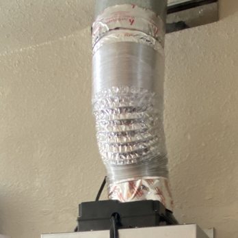 Heating & Cooling Solution - New Hood Duct  and piping with roof flange - Heating & Air Conditioning/HVAC Near Me