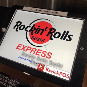 Neo Sushi Express - Ordering kiosk on table - Conveyor Belt Sushi Near Me - Charlotte, North Carolina