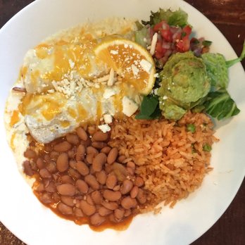 El Charro Cafe - Enchiladas del Rancho (pork enchiladas) - Tacos Near Me - Tucson, Arizona