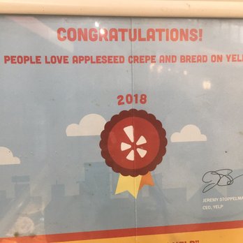 Appleseed Crepe and Bread - congratulations - Creperies Near Me - Salem, New Hampshire Appleseed Crepe and Bread - congratulations - Creperies Near Me - Salem, New Hampshire