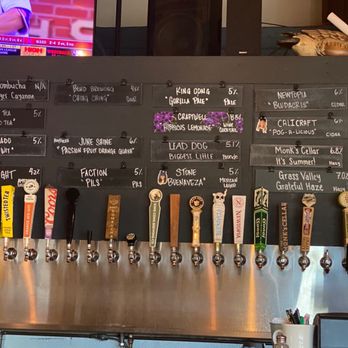 Gander Taphouse - Beer Menu 7.27.23 - New American Near Me - Loomis, California