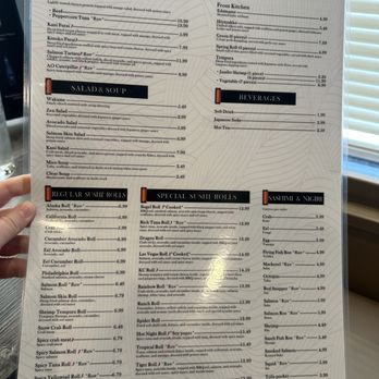 Moriki Sushi - Menu page 1/2 - Sushi Bars Near Me - Lawrence, Kansas Moriki Sushi - Menu page 1/2 - Sushi Bars Near Me - Lawrence, Kansas