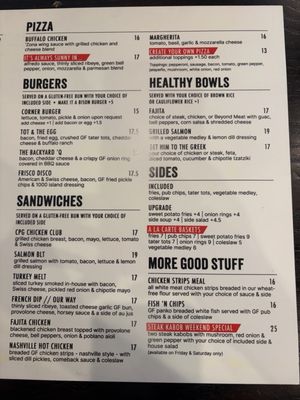 Menu photo 2 The Corner Pub and Grill Valley Park, MO Menu photo 2 The Corner Pub and Grill Valley Park, MO