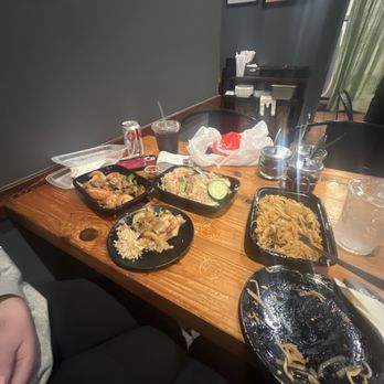 Thai 7 Bistro - Chicken pad Thai, Drunken noodles with shrimp, and shrimp fried rice - Thai Near Me - Brea, California Thai 7 Bistro - Chicken pad Thai, Drunken noodles with shrimp, and shrimp fried rice - Thai Near Me - Brea, California