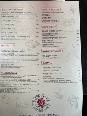 Menu photo 3 Rosa’s Cocina Sutter Creek, CA Menu photo 3 Rosa’s Cocina Sutter Creek, CA