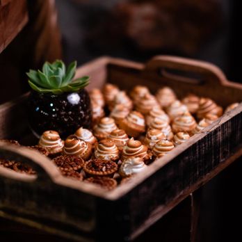 Exquisite Desserts - Lemon meringue tart / pecan tart -- (Photo: @849Events) - Bakeries Near Me - Palm Desert, California