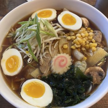 Ichiban Ramen & Poki - ##14 Wonton Pork Ramen with an extra boiled egg - Ramen Near Me - Fresno, California Ichiban Ramen & Poki - ##14 Wonton Pork Ramen with an extra boiled egg - Ramen Near Me - Fresno, California