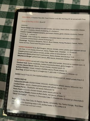 Menu photo 6 Sonny’s Pizza Den St. Louis, MO