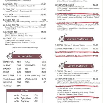 Sushi Time - Menu for sushi time! (always getting extra food on the house figured I'd do them a solid!) - Sushi Bars Near Me - Forest Hills, New York Sushi Time - Menu for sushi time! (always getting extra food on the house figured I'd do them a solid!) - Sushi Bars Near Me - Forest Hills, New York