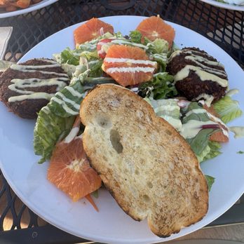 Heavenly Roadside Cafe - Crab Cake Salad - Breakfast & Brunch Near Me - Scotts Valley, California Heavenly Roadside Cafe - Crab Cake Salad - Breakfast & Brunch Near Me - Scotts Valley, California