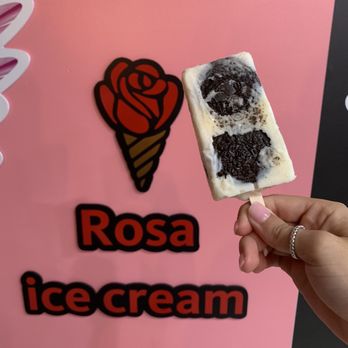 Rosa Ice Cream - Cookies and Cream Cream Base Popsicle - Ice Cream & Frozen Yogurt Near Me - Jupiter, Florida Rosa Ice Cream - Cookies and Cream Cream Base Popsicle - Ice Cream & Frozen Yogurt Near Me - Jupiter, Florida