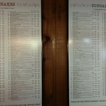 Ivanhoe's Drive In - Separate menus for shakes and sundaes! - Ice Cream & Frozen Yogurt Near Me - Upland, Indiana Ivanhoe's Drive In - Separate menus for shakes and sundaes! - Ice Cream & Frozen Yogurt Near Me - Upland, Indiana