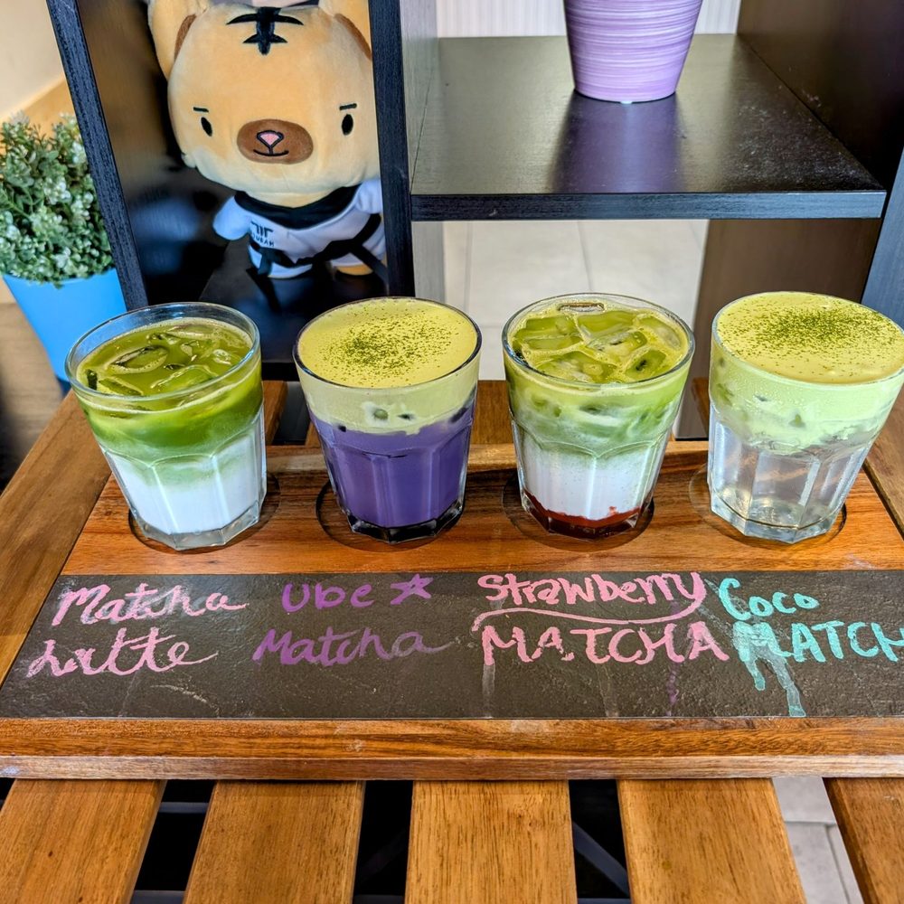 DRiP Cà Phê - Matcha flight - Coffee & Tea Near Me - Annandale, Virginia DRiP Cà Phê - Matcha flight - Coffee & Tea Near Me - Annandale, Virginia