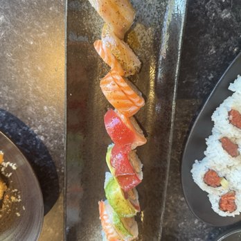 Prime Sushi - Spicy Rainbow Roll - Sushi Bars Near Me - Bakersfield, California