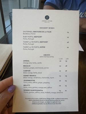 Menu photo 3 Cedar + Stone, Urban Table Bloomington, MN