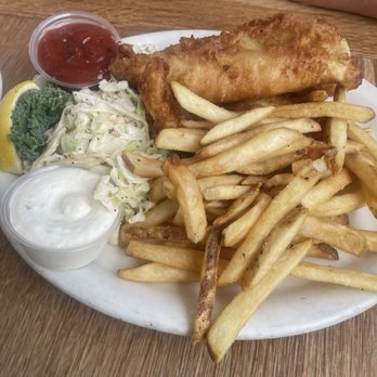 Brophy Bros - Really good. 3 pieces of fish buried under the fries. - Seafood Near Me - Santa Barbara, California Brophy Bros - Really good. 3 pieces of fish buried under the fries. - Seafood Near Me - Santa Barbara, California