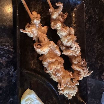 Gotetsu - Kushiyaki and Sake House - Fried squid leg skewers - Japanese Near Me - Ventura, California