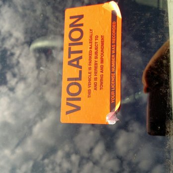 Sherri Park - They will put these on your car if you can't find a parking spot at night outside - Apartments Near Me - Cleveland, Ohio
