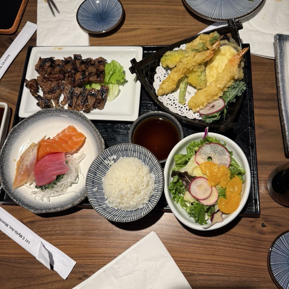 Sushi Kyo - Dinner Bento Box - Japanese Near Me - Monrovia, California Sushi Kyo - Dinner Bento Box - Japanese Near Me - Monrovia, California