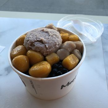 Meet Fresh - Icy Taro Ball Signature - Desserts Near Me - Brooklyn, New York Meet Fresh - Icy Taro Ball Signature - Desserts Near Me - Brooklyn, New York