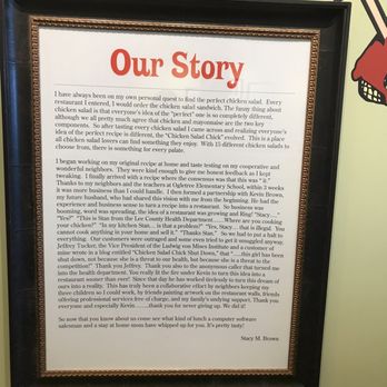Chicken Salad Chick - How it started. - Sandwiches Near Me - Tuscaloosa, Alabama Chicken Salad Chick - How it started. - Sandwiches Near Me - Tuscaloosa, Alabama