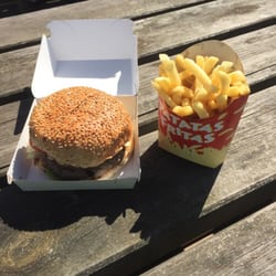 Burger Star - Ava Gardner et une grande frite