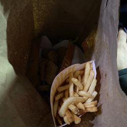 McDonald's - A 10 piece and a large fry
