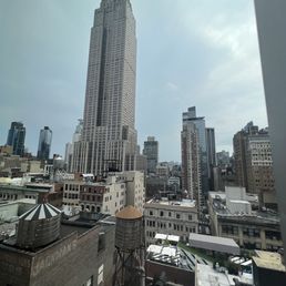 View from our window on 22nd floor View from our window on 22nd floor